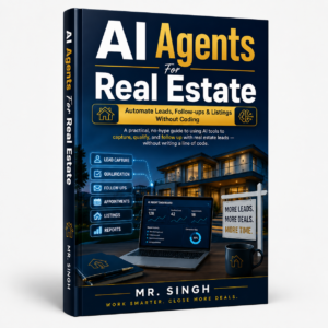 AI agents for real estate automation muckup